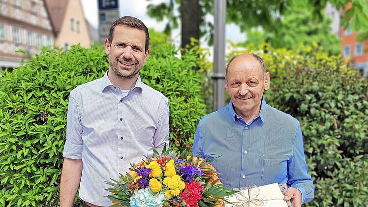 Geschäftsführer Jürgen Fiedler (links) und Harald Herbach