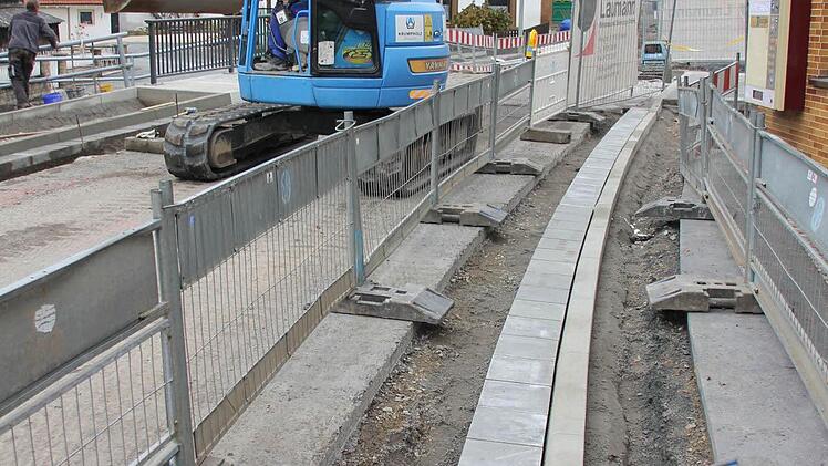 Blick auf die Baustelle in Hummendorf Foto: Friedwald Schedel