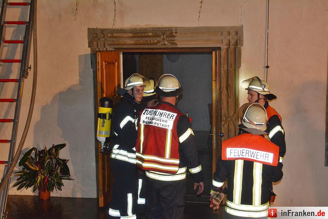 Brand im Kloster Maria Bildhausen