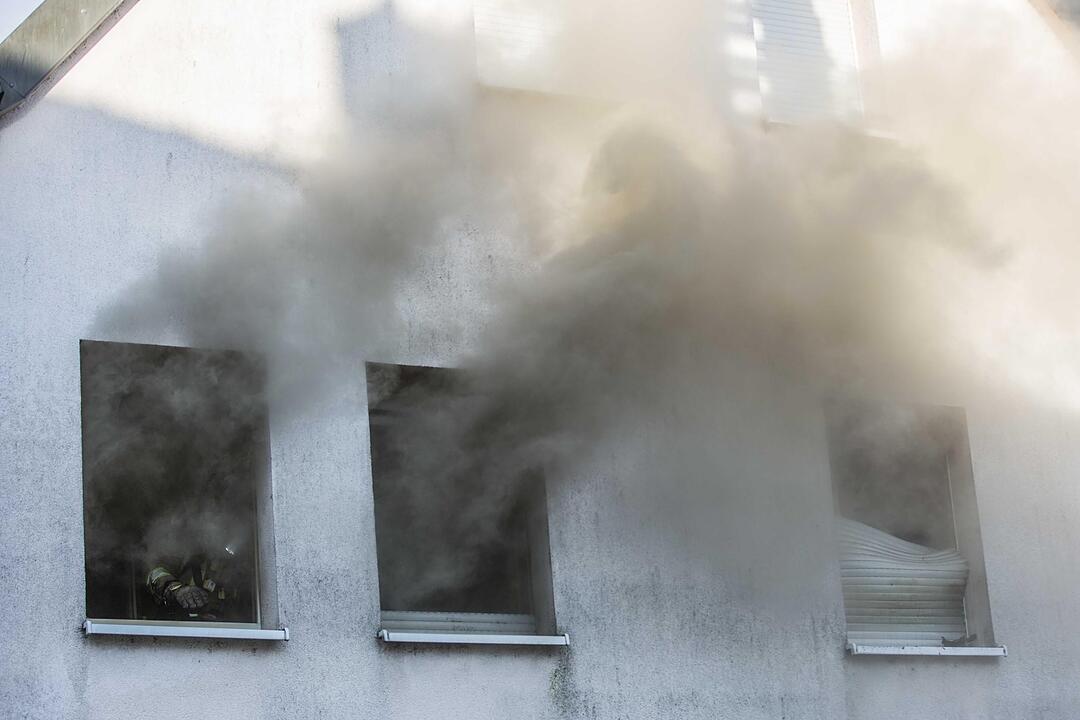 Brand in Einfamilienhaus in Haßfurt