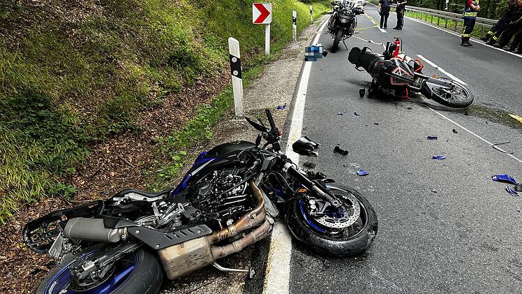 Ebrach: Schwerer Krad-Unfall im Landkreis Bamberg