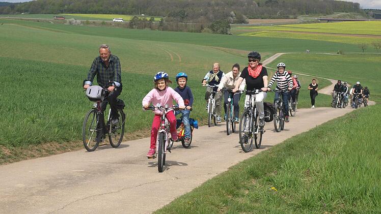 Radlspaß in Oerlenbach  Foto: Stefan Geiger