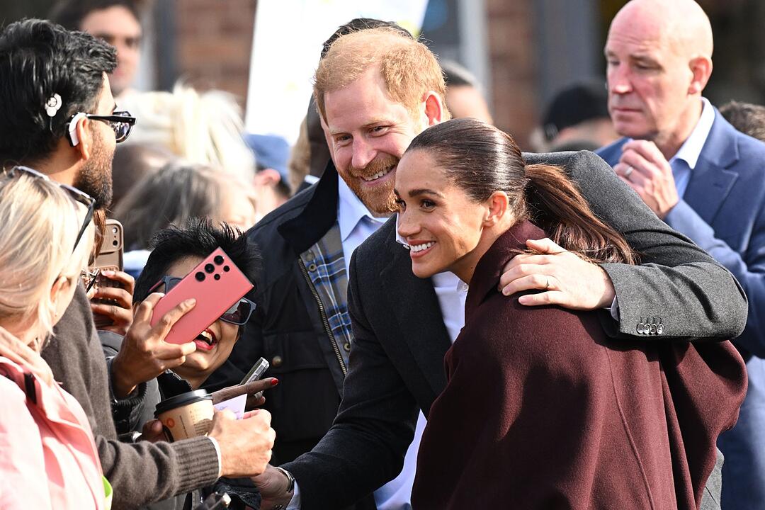 Harry und Meghan zeigen sich erstmals seit R&uuml;ckkehr