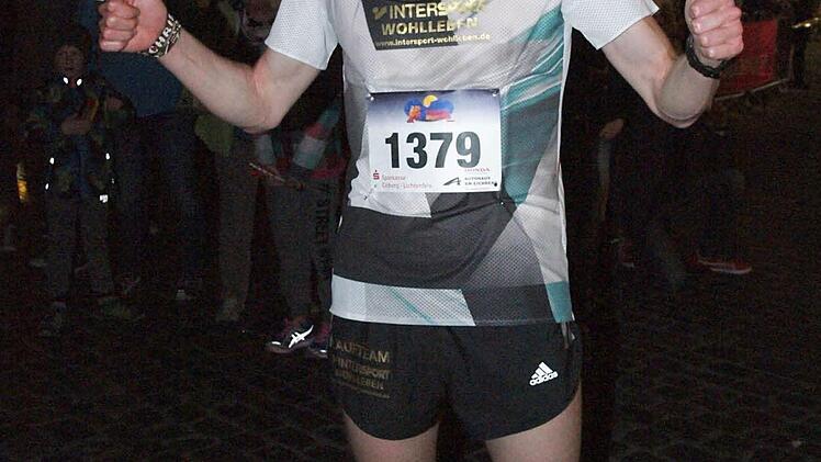 Christoph Weigel (USV Erfurt) siegte &uuml;ber 10&nbsp;000 Meter in der Hauptklasse. Foto: Christoph Winter