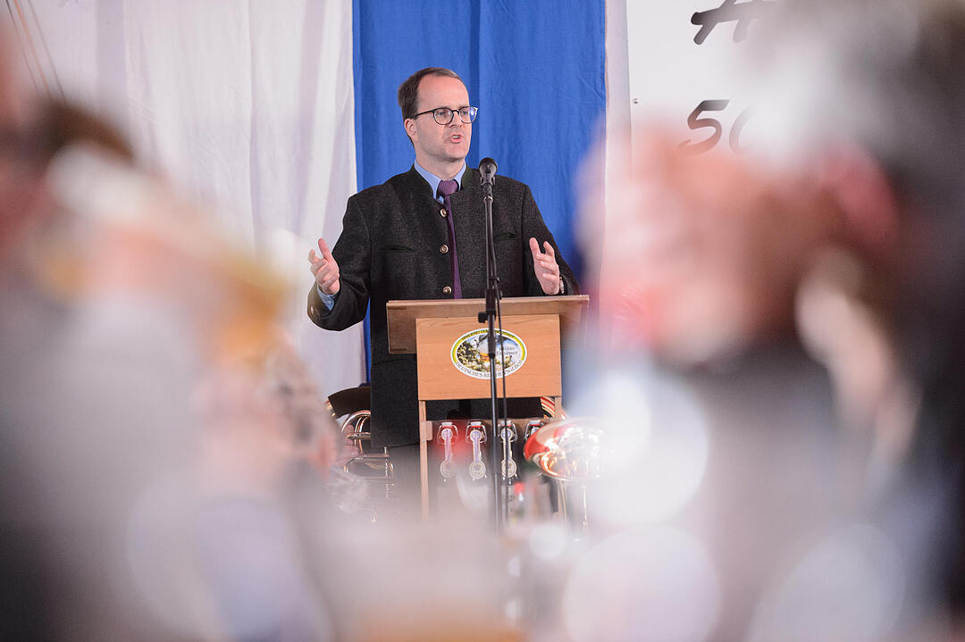 Markus Rinderspacher beim Tag des Bieres