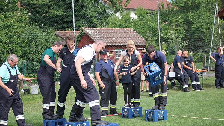 Und mit Ihren Gegnern in dieser Disziplin, dem Team Kraisdorf I