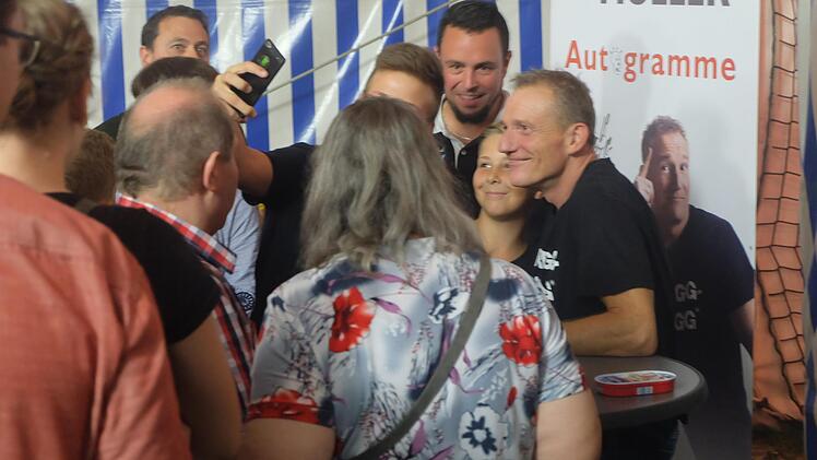 Michl M&uuml;ller in Theinfeld.Philipp Bauernschubert