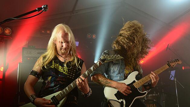 Von Speed-Metal &uuml;ber Thrash-Metal bis hin zu Power-Metal und dar&uuml;ber hinaus - es wurde f&uuml;r alle etwas geboten.  Fotos: Bj&ouml;rn Hein