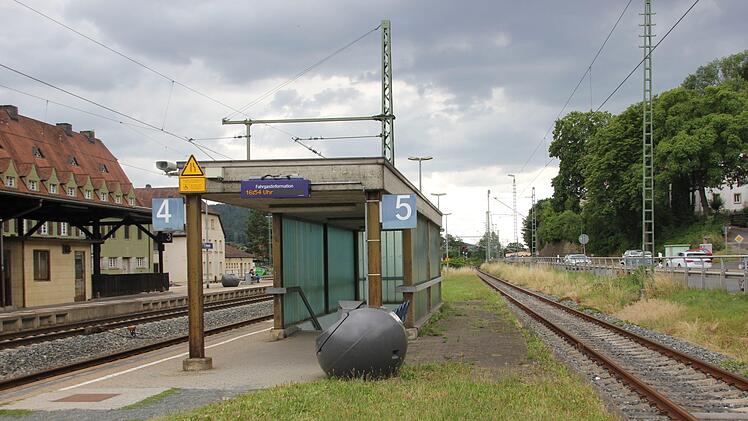 Impressionen vom Bahnhof Kronach - fotografiert im Sommer 2018. Foto: Andreas Schmitt