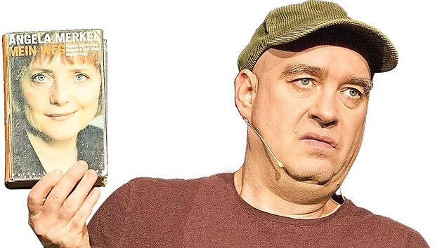 F&uuml;r HG Butzko ist Angela Merkel auch eine Art Populistin: "Halt nur nicht so plump, wie es M&auml;nner machen."  Foto: Patty Varasano