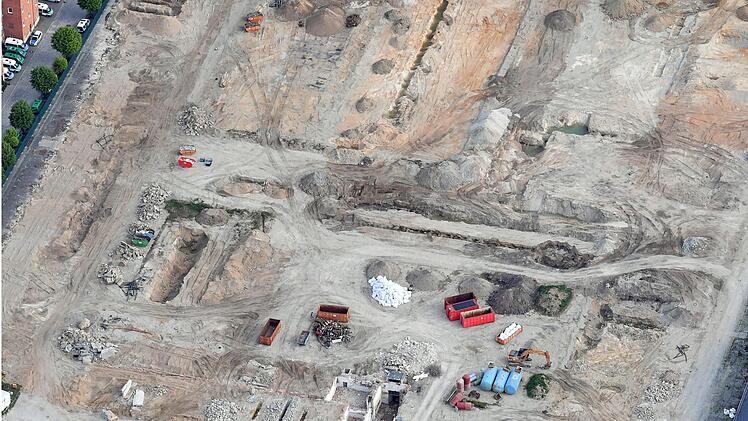 Auf der Lagarde-Kaserne wird gebaut, was ... Foto: Ronald Rinklef