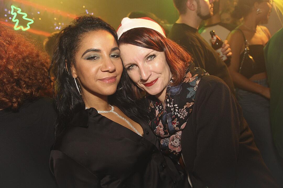 Partystimmung an Heiligabend