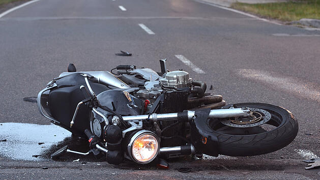 Motorradunfall, Motorrad Unfall, Bike, Biker