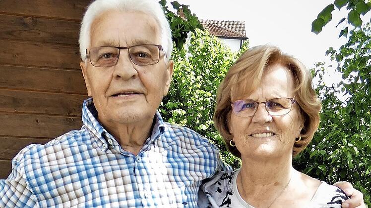 Harry Dippold genießt seinen Ruhestand mit Frau Irmgard in Metzdorf.