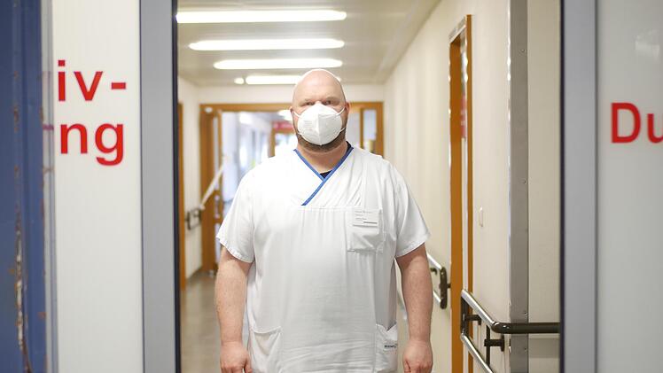 Hubertus Ramm wurde mitten in der Pandemie Stationsleiter.