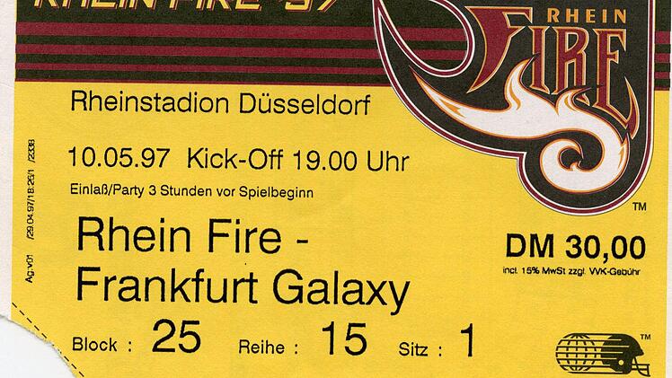 Eintrittskarte f&uuml;r ein SDerby