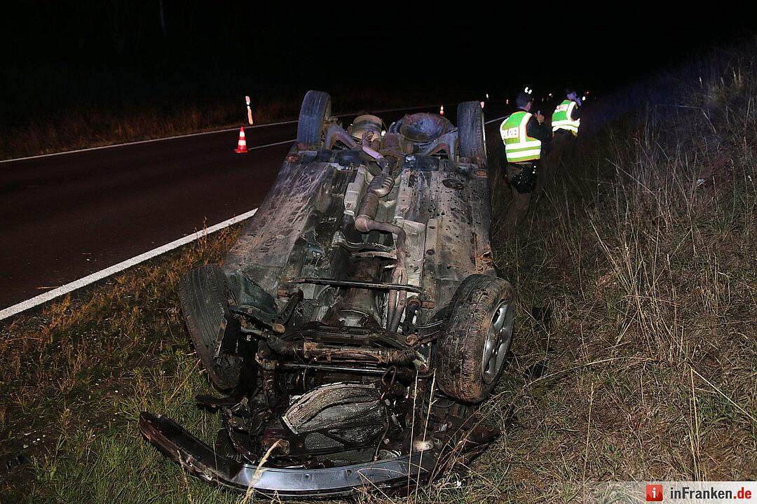 Unfall zwischen Oberharnsbach und Birkach