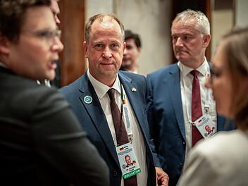 Joachim Stamp in Usbekistan
