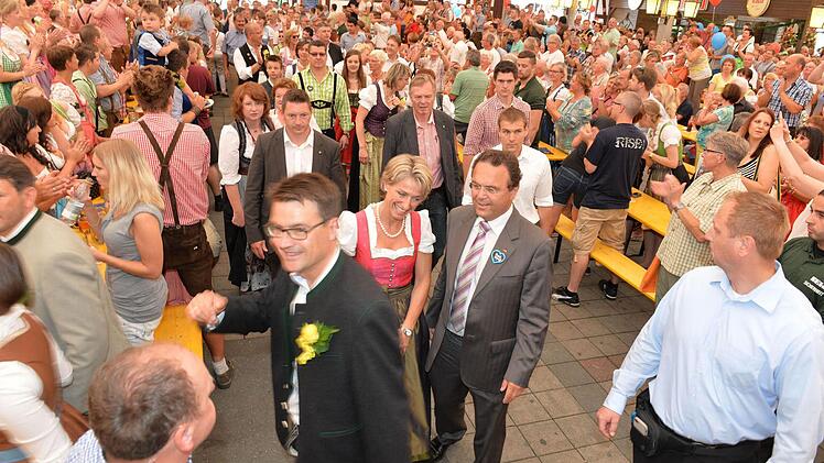 Die Kulmbacher Bierwoche hat begonnen. Foto: Ronald Rinklef