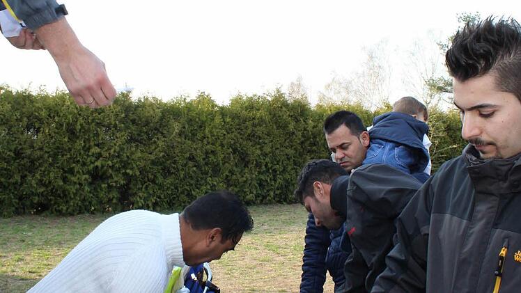 Erst mal schauen wie gut in Schuss das Rad ist