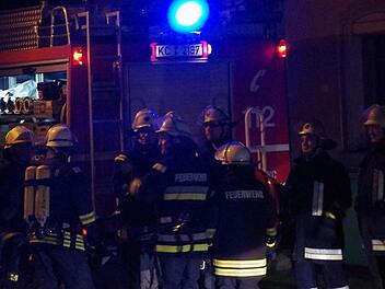 Drei Feuerwehren sorgten dafür, dass der Brand schnell unter Kontrolle war. Foto: Marco Meißner