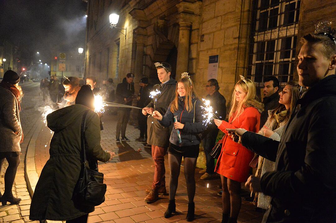 Silvester: Bamberg begrüßt 2018
