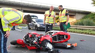 Tödlicher Verkehrsunfall auf der A73 bei Hirschaid