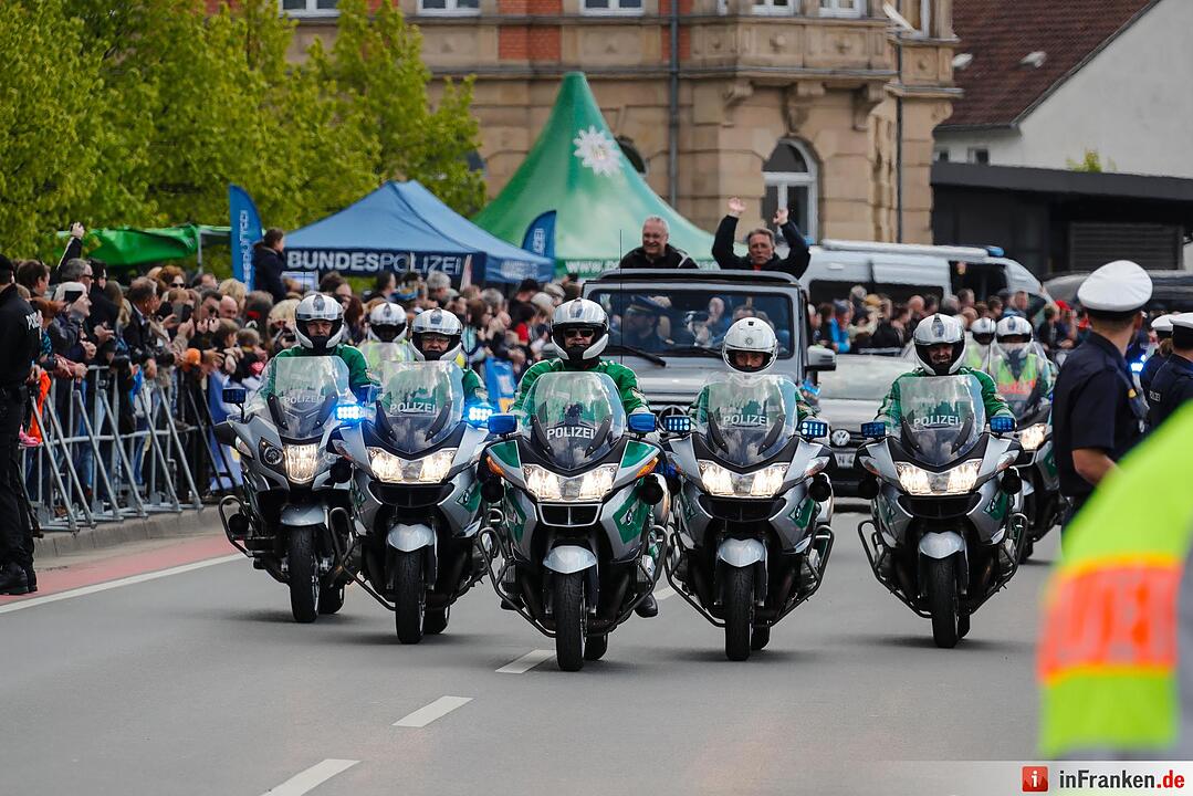 Motorradsternfahrt in Kulmbach: der Sonntag