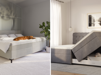 Mozart Boxspringbetten: Schlafkomfort auf h&ouml;chstem Niveau mit &uuml;ber 10.000 M&ouml;glichkeiten im Konfigurator und viel Stauraum im Bettkasten.