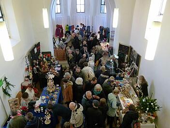 Anspruchsvolles Kunsthandwerk lockte in die Johanniskapelle. Foto: Marion Krüger-Hundrup