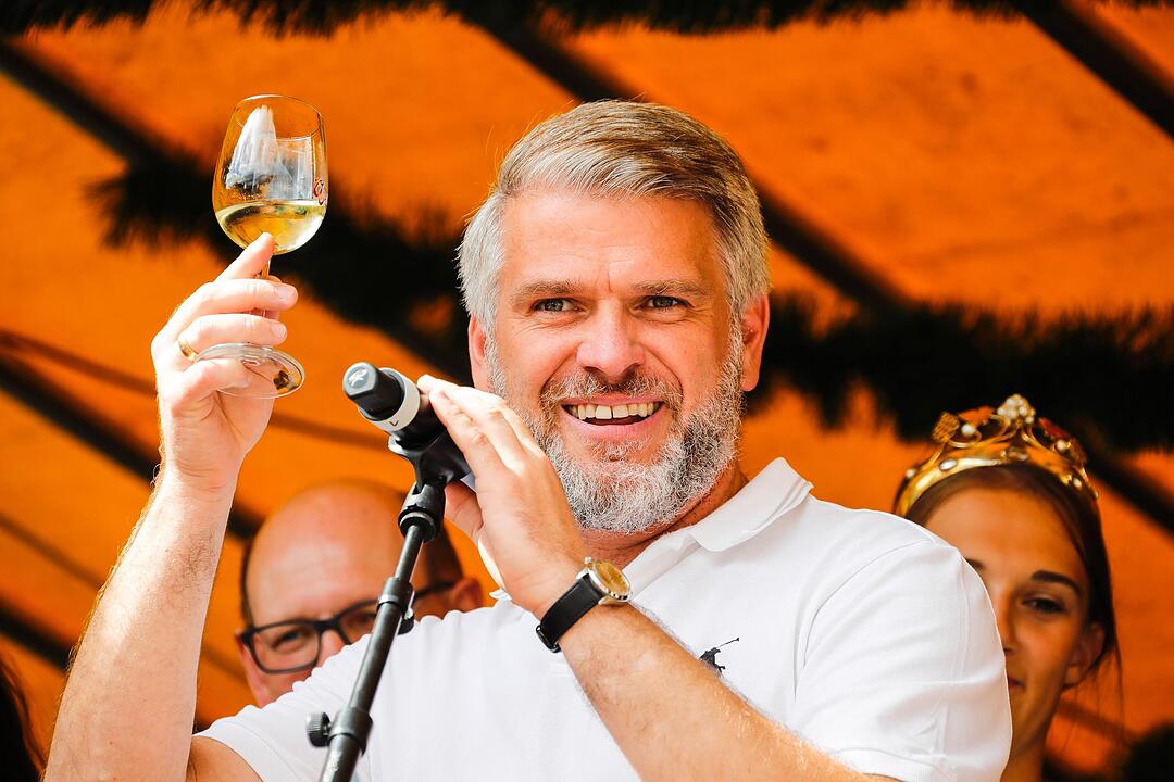 Weinfest-Eröffnung in Zeil am Main