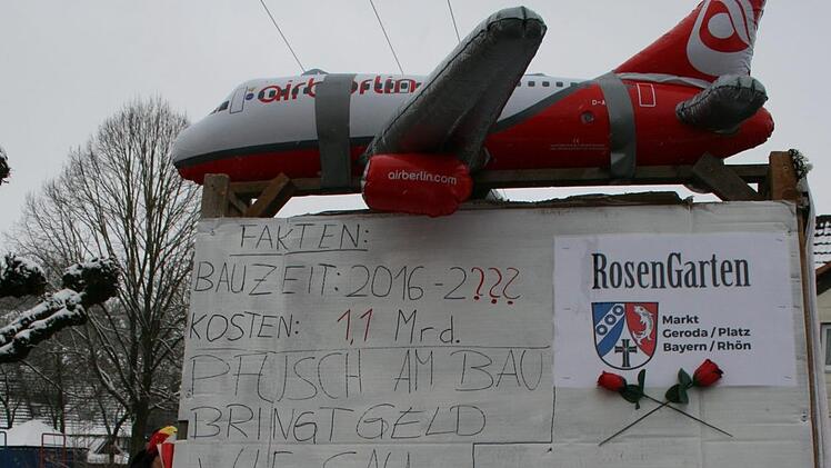 Eichhölzer Kleinspur-Faschingszug in Geroda 2018. Foto: Gabriele Sell