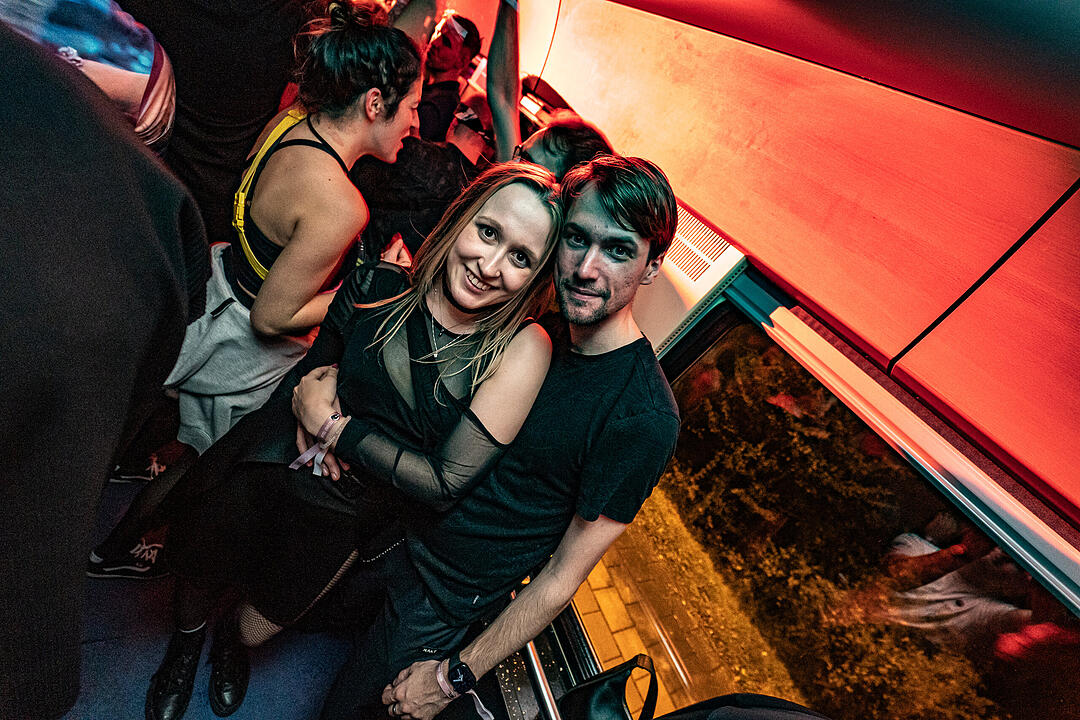 Die beste Party im Zug!