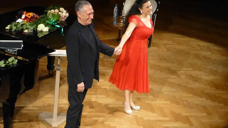 Cecilia Bartoli und der Pianist Antoni Parera Fons. Foto: Ahnert