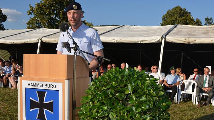 Oberstleutnant Simon Leidner. Foto: Peter Rauch