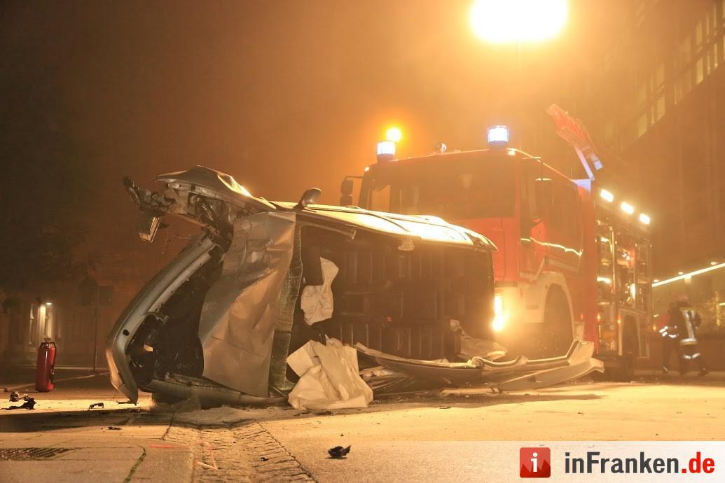 Verkehrsunfall an Coburger Bahnhof