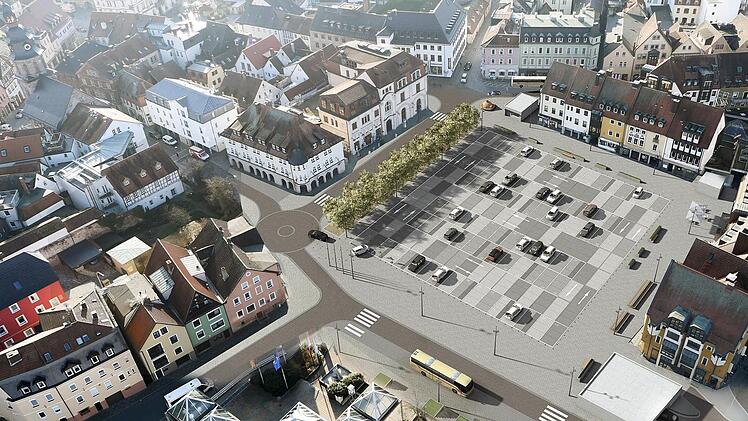 So soll der Zentralparkplatz künftig aussehen.