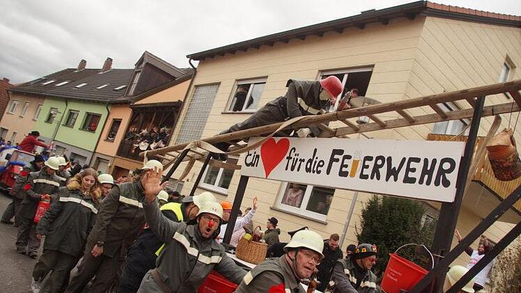 Faschingsumzug in Memmelsdorf Foto: Joseph Beck