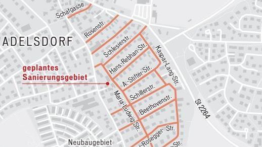 Bis 2025 sollen diese Straßen alle erneuert sein.