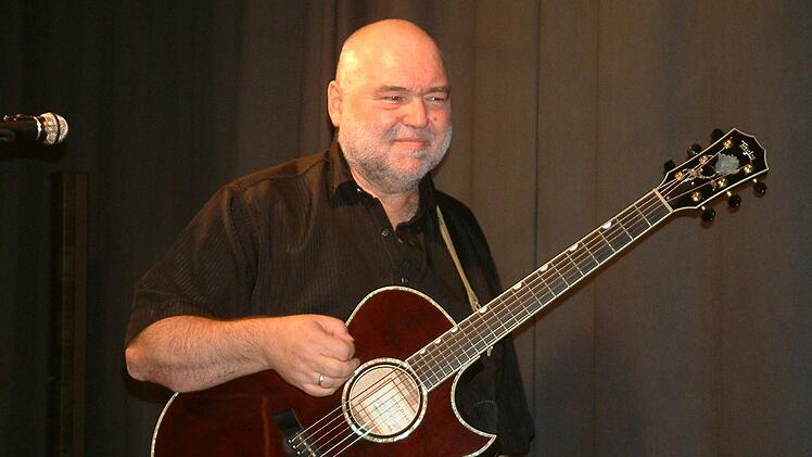 Wolfgang Buck bei seinem Auftritt in Kronach. Foto: Hans Franz