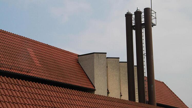 Die neue Gastherme gibt wesentlich weniger umweltschädliche Stoffe ab als die alte Anlage