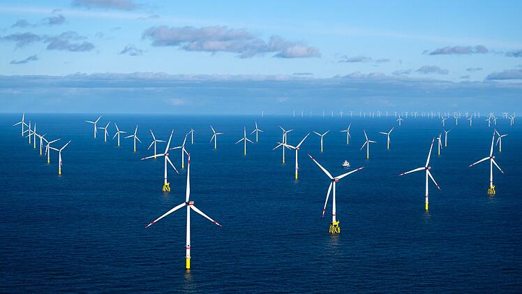 Windkraft auf See