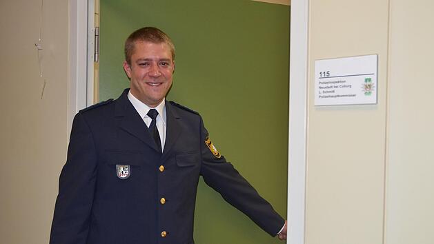 Dietmar Bach &uuml;bernimmt die R&ouml;dentaler Polizeiwache nach dem Ausscheiden von Ludwig Schmidt aus dem Polizeidienst.Rainer Lutz