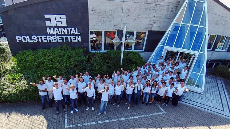 Das Team von Maintal Betten lädt zum Besuch des Frühlingsfests ein. Foto: Maintal Betten GmbH
