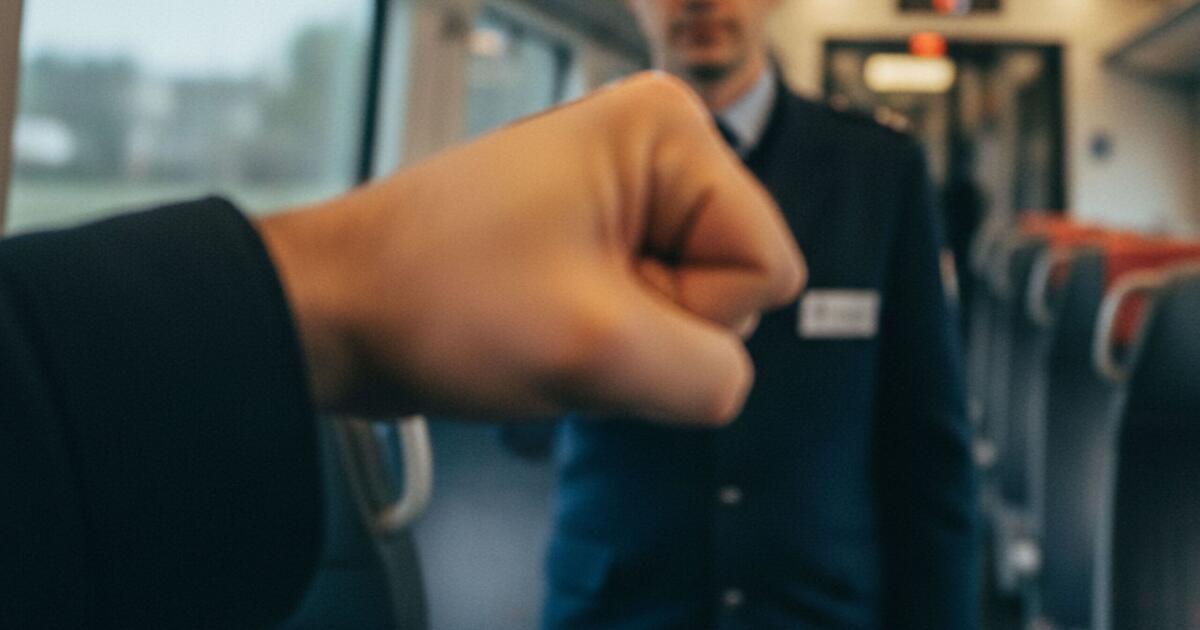 Ticketkontrolleur nach brutaler Attacke in Lebensgefahr - 'fassungslos'