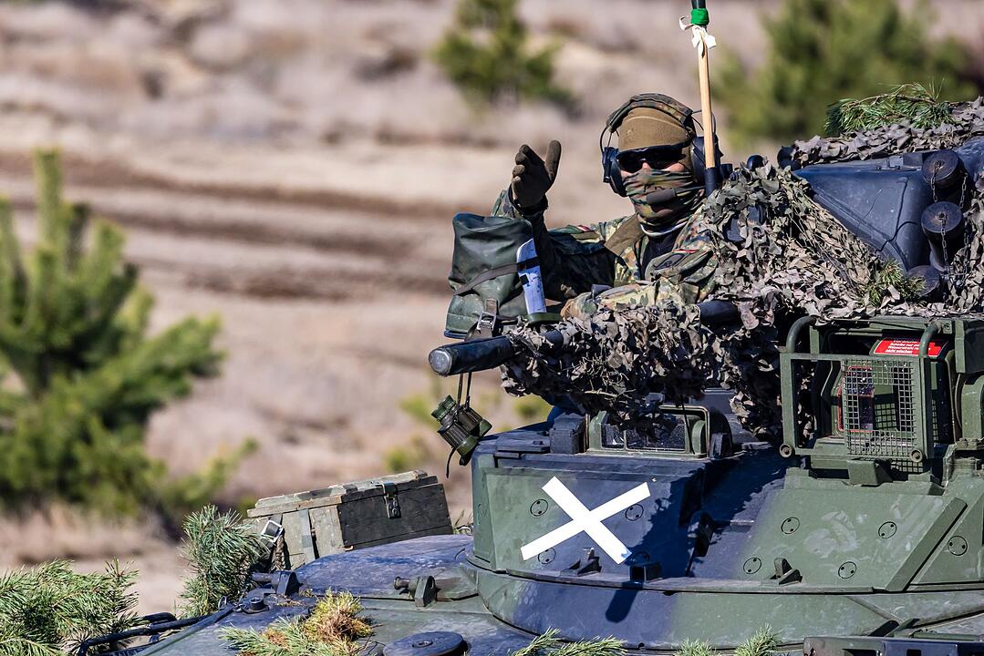 Das Panzergrenadierbataillon 391 &uuml;bt in der Oberlausitz