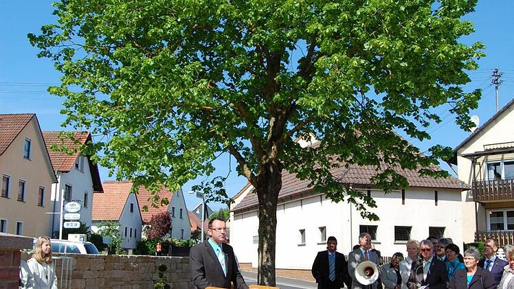 Dorfweihe in Frankenbrunn. Foto: Günther Straub