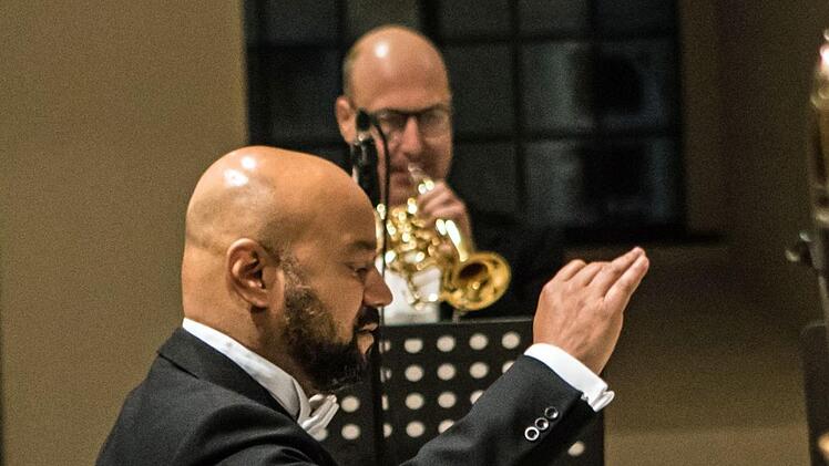 Das Ensemble Blech 10 beeindruckte eine große Zuhörerschar in der Coburger Morizkirche.Foto: Jochen Berger