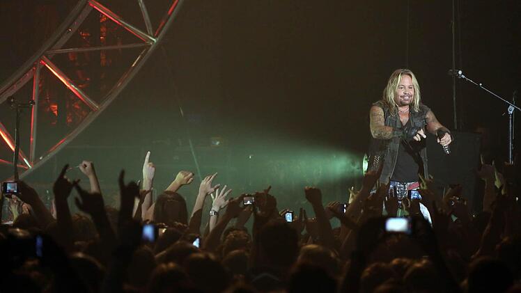 Vince Neil von Mötley Crüe Foto: Matthias Hoch