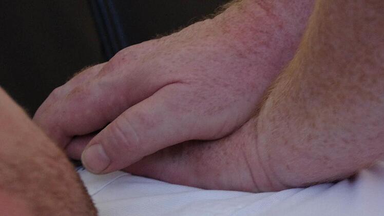 Die Herzdruckmassage von Christian Grebner hat dazu beigetragen, dass der Radfahrer heute noch am Leben ist. Symbolbild: Marco Meißner